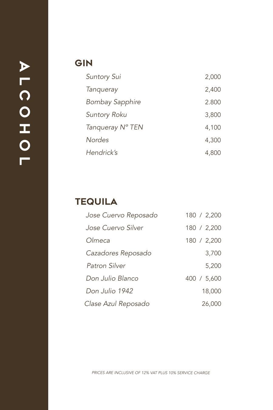 BNB Menu5