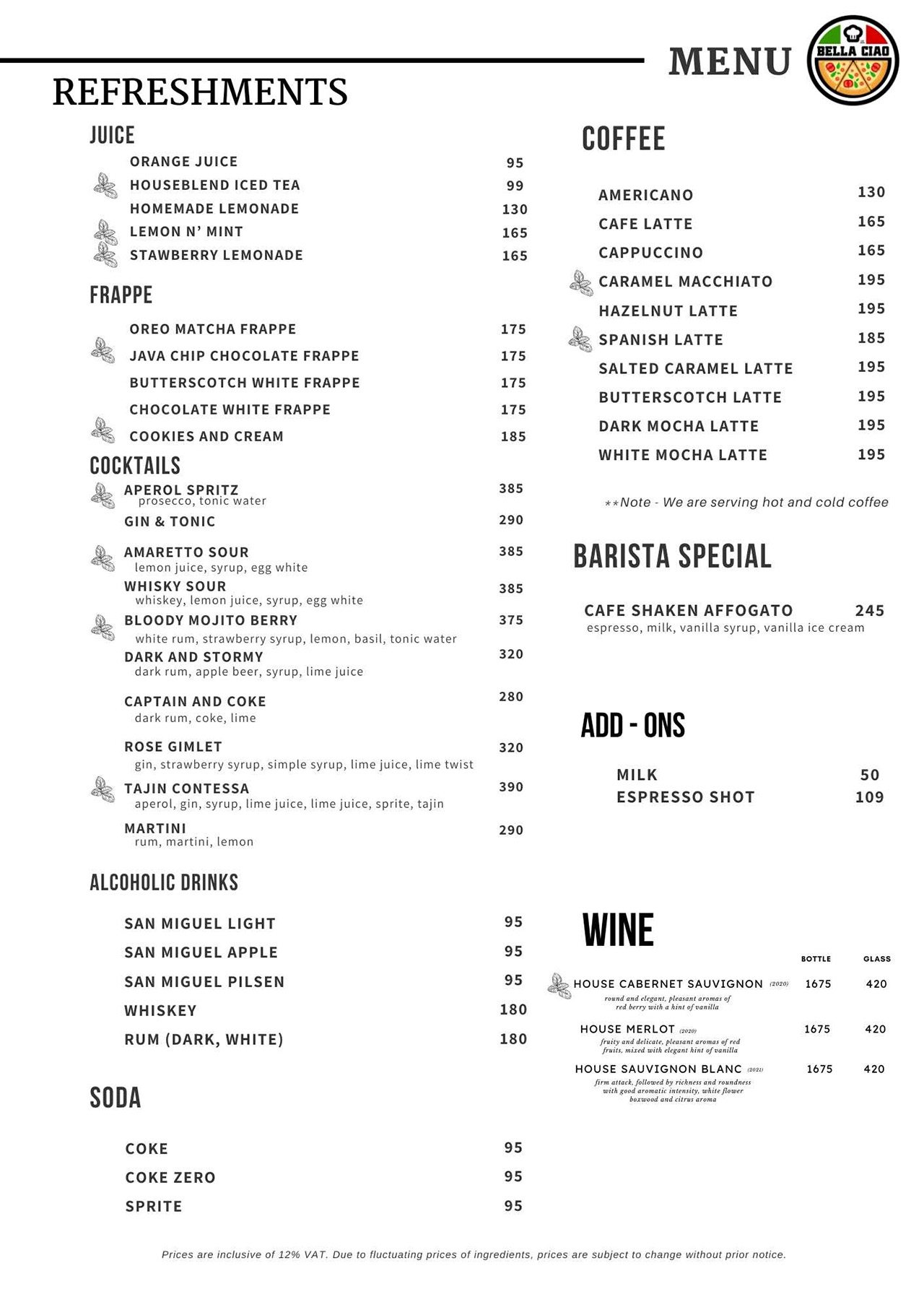 BellaCiao_Menu_4-Refreshments