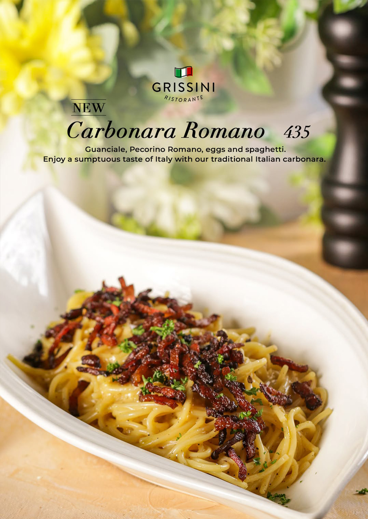 GrissiniRistorante_Menu_CarbonaraRomano